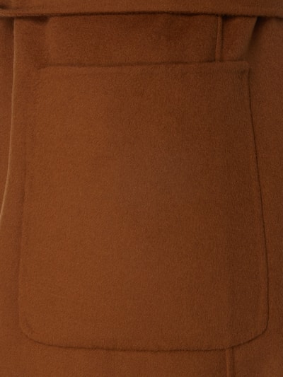 Max Mara Studio Mantel mit Kapuze Cognac 2