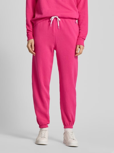 Polo Ralph Lauren Sweatpants mit Seitentaschen Pink 4