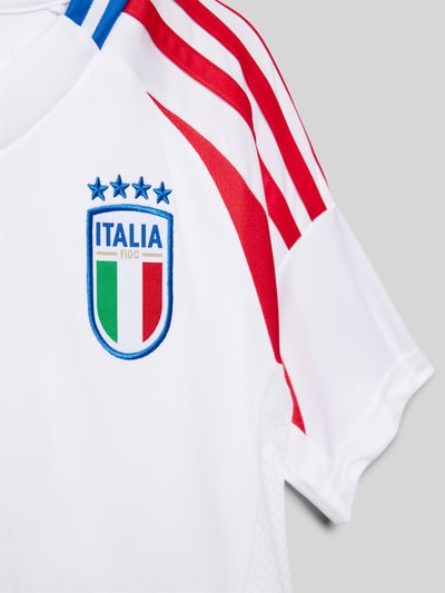 ADIDAS SPORTSWEAR T-shirt met labelprint, model 'FIGC' Wit - 2