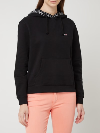 Tommy Jeans Hoodie aus Bio-Baumwolle  Black 4