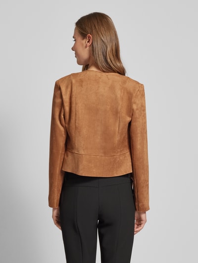 Betty Barclay Blazer in Leder-Optik Cognac 5