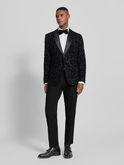 SELECTED HOMME Slim Fit Anzughose aus Viskose-Mix Model 'LIAM' Black 1