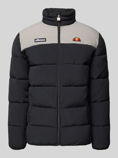 Ellesse Gewatteerd jack met ritssluiting, model 'NEBULA' Zwart - 2