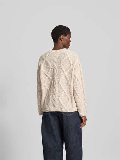 Juvia Relaxed Fit Pullover aus Merinowolle Ecru 5