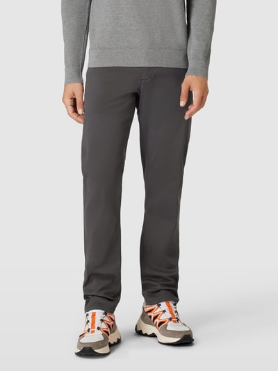 MCNEAL Stoffhose mit seitlichen Eingrifftaschen (dunkelgrau  