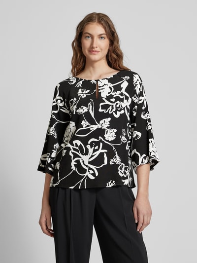 s.Oliver BLACK LABEL Bluse mit Schlüsselloch-Ausschnitt Black 4