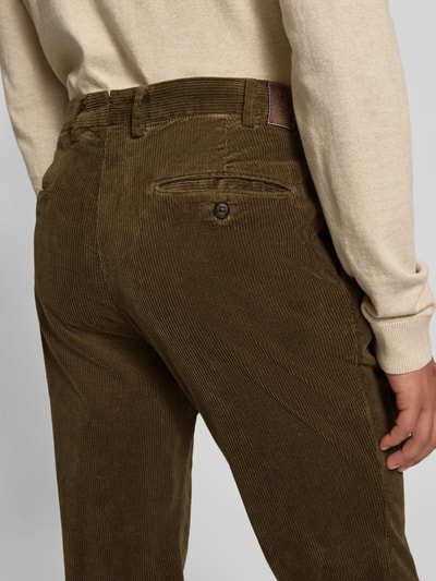 g1920 Cordhose mit französischen Eingrifftaschen Modell 'Tybalt' Oliv 3