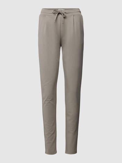 ICHI Sweatpants met tunnelkoord, model 'KATE' Leem - 2