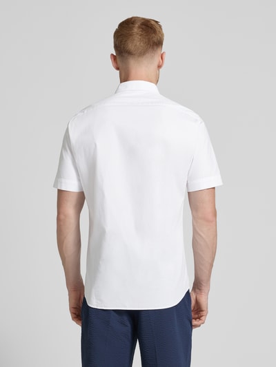 Tommy Hilfiger Regular Fit Business-Hemd mit 1/2-Arm Weiss 5