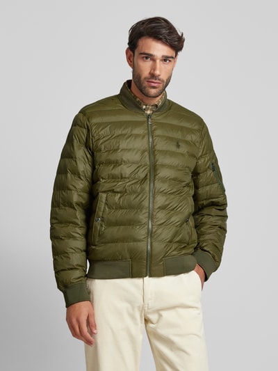 Polo Ralph Lauren Steppjacke mit Stehkragen Modell 'TERRA' Oliv 4