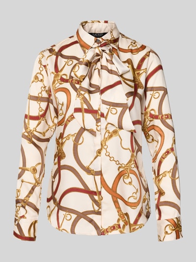 Lauren Ralph Lauren Regular Fit Hemdbluse mit verdeckter Knopfleiste Ecru 2