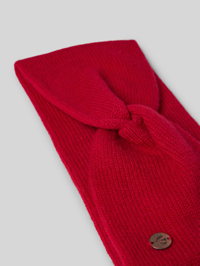 FRAAS Kaschmirstirnband mit Label-Applikation Rot 2