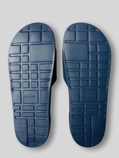 CK Calvin Klein Badeschuhe mit Logo Print Marine 3