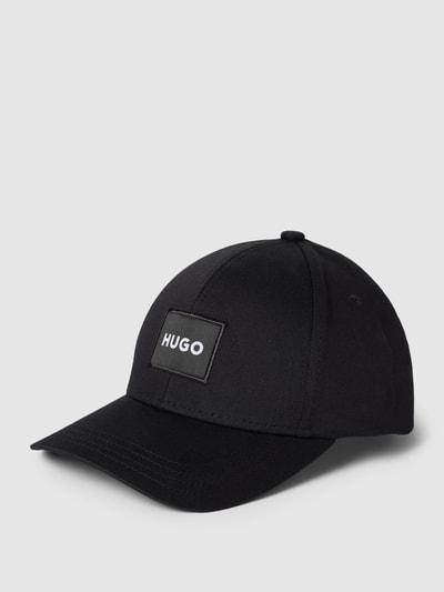 HUGO CLASSIFICATION Basecap mit Label-Patch Modell 'Ally' Black 1