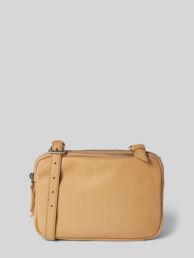 LIEBESKIND BERLIN Handtasche mit Label-Print Modell 'Mareike Harris' Camel 4