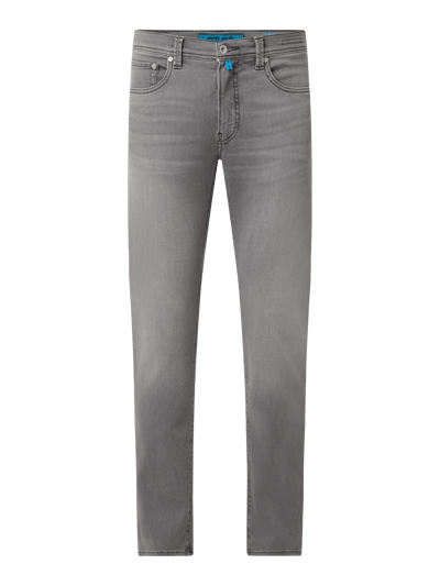 Pierre Cardin Tapered fit jeans met stretch, model 'Lyon' - 'Futureflex' Middengrijs - 2