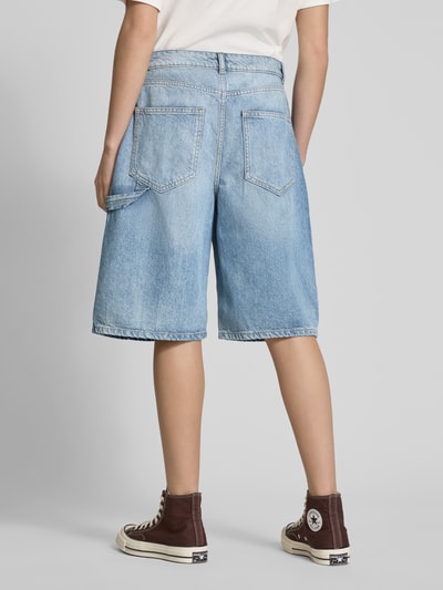 Review Jeans Shorts im 5-Pocket-Design - Jorts Hellblau 5