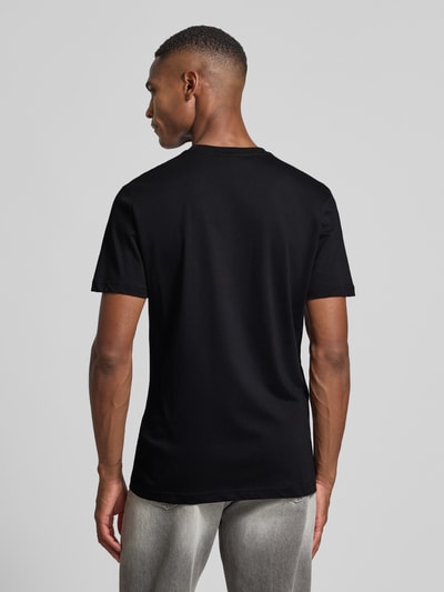 Antony Morato T-shirt met labelprint Zwart - 5