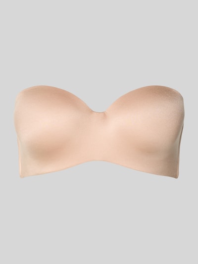 Produktfoto, Schalen-BH mit vorgeformten Cups und Push-up-Effekt von MAGIC Bodyfashion aus Material-Mix mit Stretch-Anteil, Unifarbenes-Design, Körpernaher-Schnitt, verstellbare Träger