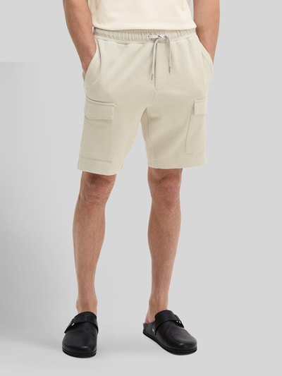 Marc O'Polo Regular Fit Cargoshorts aus reiner Baumwolle Mittelgrau 4