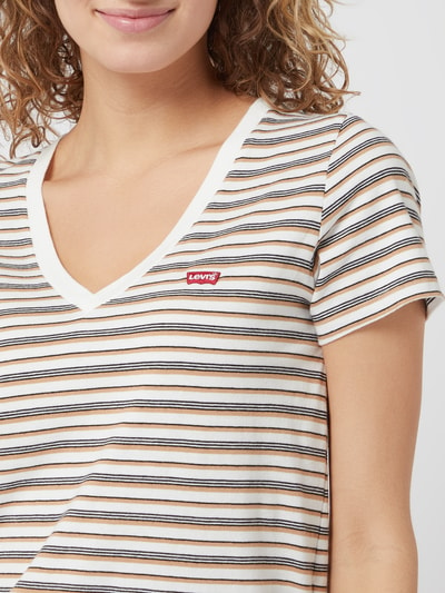 Levi's® T-Shirt mit Streifenmuster  Hellgrau 3