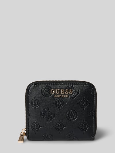 Guess Portemonnaie mit Label-Detail Modell 'PHOEBE' Black 1