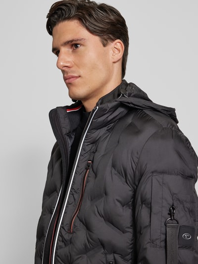 Tom Tailor Steppjacke mit Stehkragen Black 3