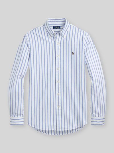 Polo Ralph Lauren Koszula casualowa o kroju regular fit z czystej bawełny Błękitny 2