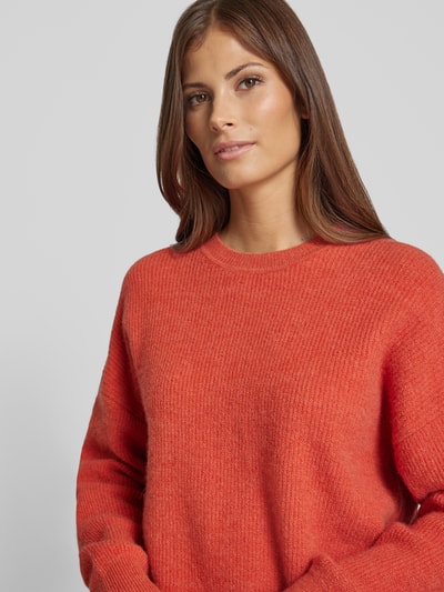 Scotch & Soda Strickpullover mit Rundhalsausschnitt Koralle 3