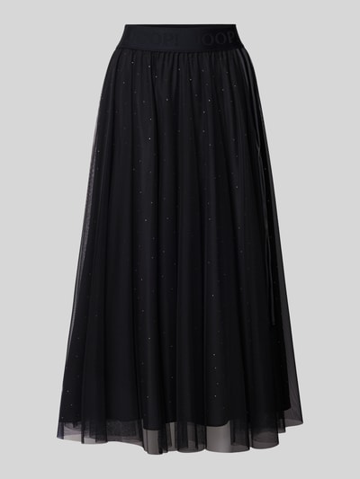 JOOP! Midirock aus Tüll mit elastischem Bund Modell 'Frida' Black 2