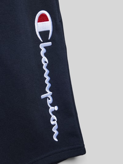 CHAMPION Sweatshorts mit Logo-Stitching Marine 2