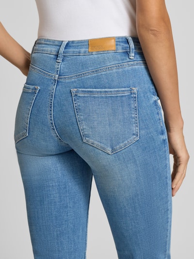 Vero Moda Straight fit jeans van katoenmix, model 'FLASH' Jeansblauw - 3