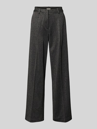 Tom Tailor Regular Fit Weite Hose mit Baumwoll-Anteil Anthrazit 2
