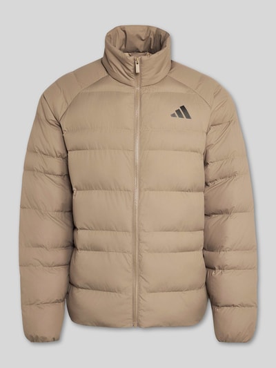 adidas Sportswear Regular Fit Steppjacke mit Logo-Print Beige 2
