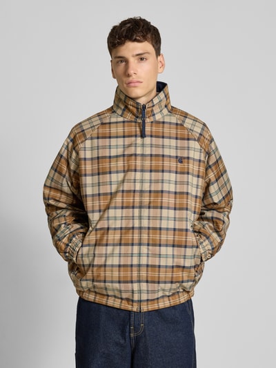 Carhartt Work In Progress Jack met opstaande kraag en ritssluiting Zand - 4