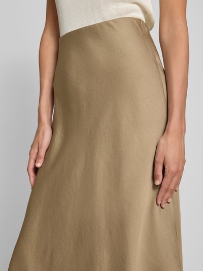 Drykorn Midirok met elastische band, model 'URA' Camel - 3