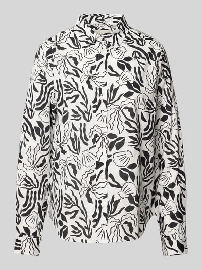 Gant Overhemdblouse met all-over motief Offwhite - 2