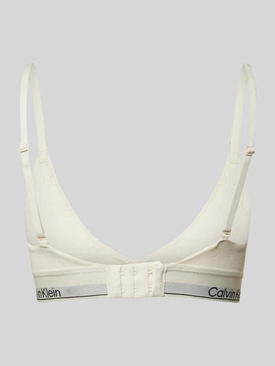 Calvin Klein Underwear BH mit elastischem Logo-Bund Offwhite 3