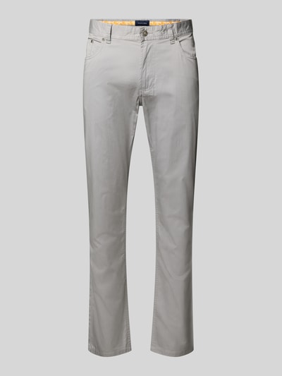 Christian Berg Men Regular Fit Chino im 5-Pocket-Design Mittelgrau 2