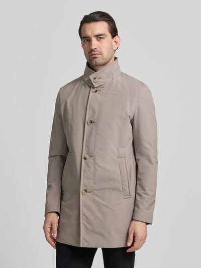 Strellson Regular Fit Kurzmantel mit Stehkragen Modell 'FYNN' Beige 4