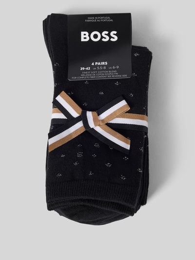 BOSS Socken mit Geschenkbox im 4er-Set Black 3