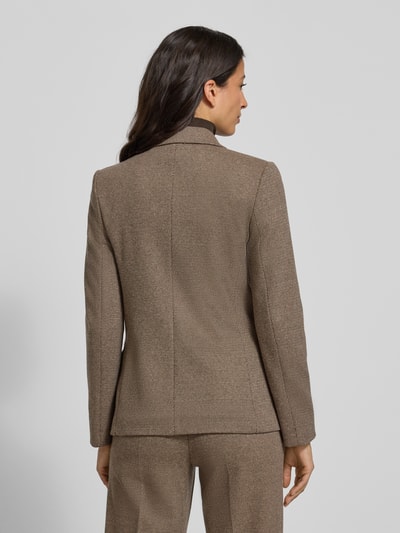 Weekend Max Mara Regular Fit Blazer mit Woll-Anteil Modell 'DILLY' Hellbraun 5