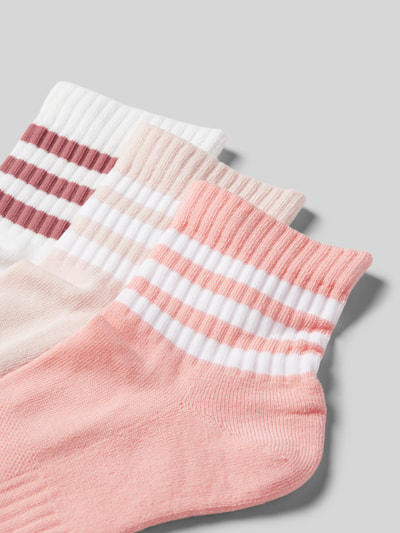 ADIDAS SPORTSWEAR Socken mit Label-Print im 3er-Pack Pink 2