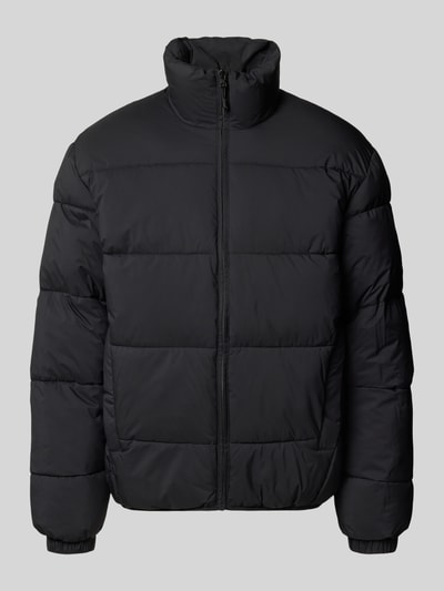 Tom Tailor Denim Regular fit gewatteerd jack met opstaande kraag  - 2