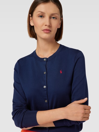 Polo Ralph Lauren Cardigan met labelstitching Marineblauw - 3