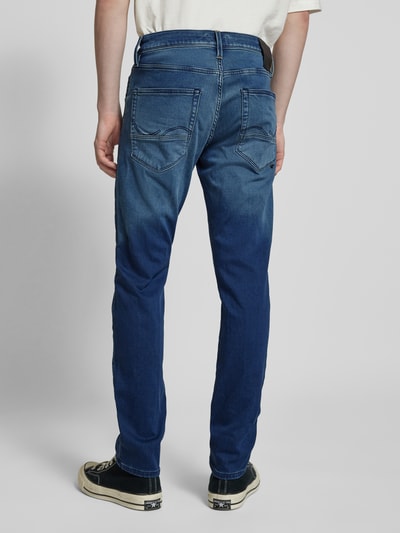 Jack & Jones Tapered Fit Jeans im 5-Pocket-Design Modell 'MIKE' Jeansblau 5