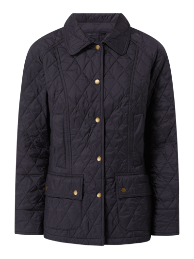 Barbour Gewatteerd jack met platte kraag, model 'Summer'  Marineblauw - 2