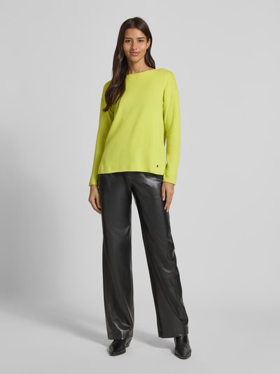 Brax Wollpullover mit Kaschmir-Anteil Modell 'STYLE.LIZ' Neon Gruen 1