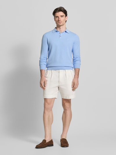 Polo Ralph Lauren Regular Fit Poloshirt aus Baumwoll-Mix Hellblau 1