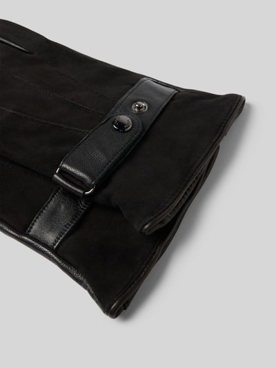 JOOP! COLLECTION Handschuhe aus Schafsleder mit Riegel Black 2